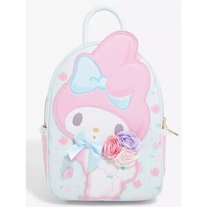 Her Universe My Melody Pastel Floral Mini Backpack
